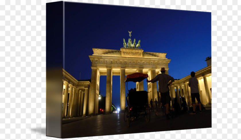 Brandenburg Gate Landmark Tourist Attraction Facade Tourism PNG