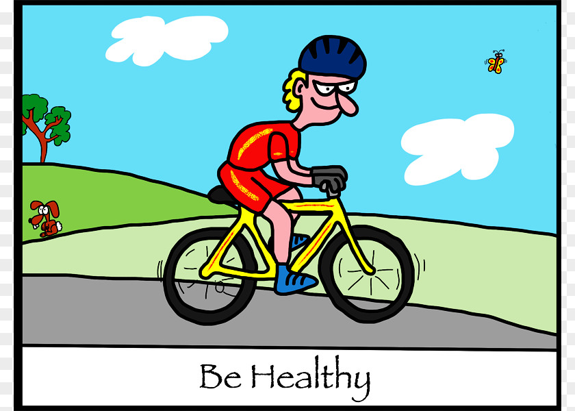 A Picture Of Sick Person Health Road Bicycle Healing Clip Art PNG