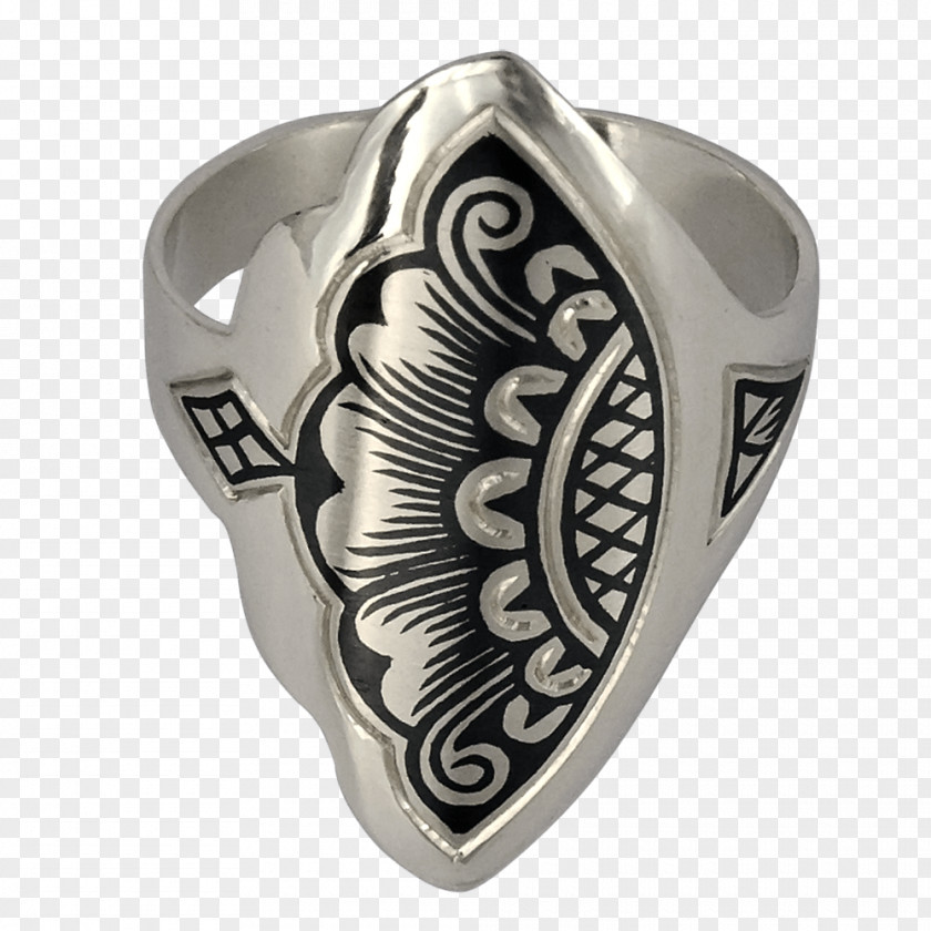 Silver Ring Niello Великоустюжское чернение по серебру Veliky Ustyug PNG
