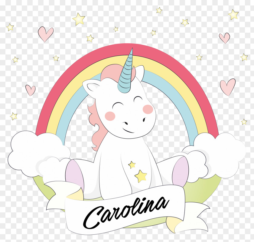 Unicorn The Black Horse Rainbow PNG