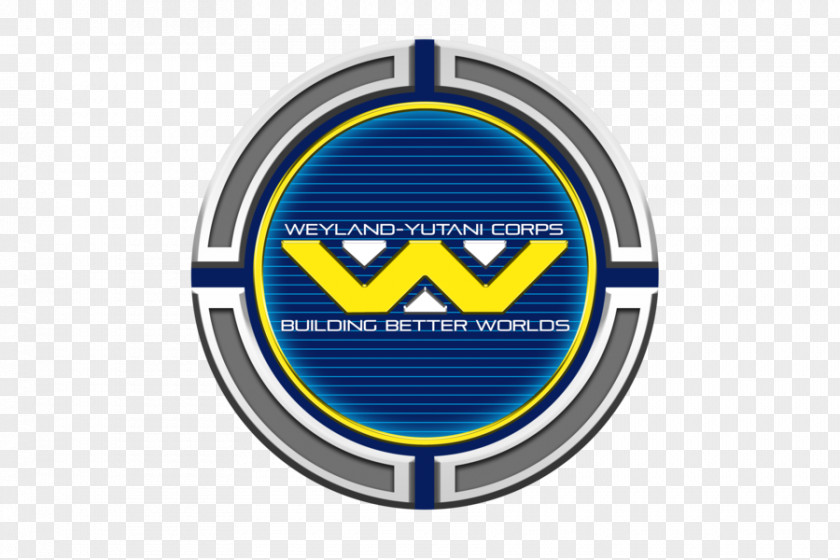 Watching Alien Trilogy Weyland-Yutani Corps Badge Logo PNG