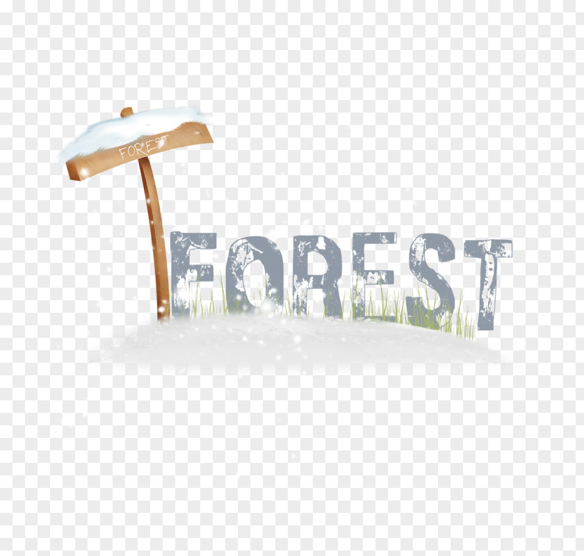 Winter Signpost Forest Tree Brand Bear Logo PNG