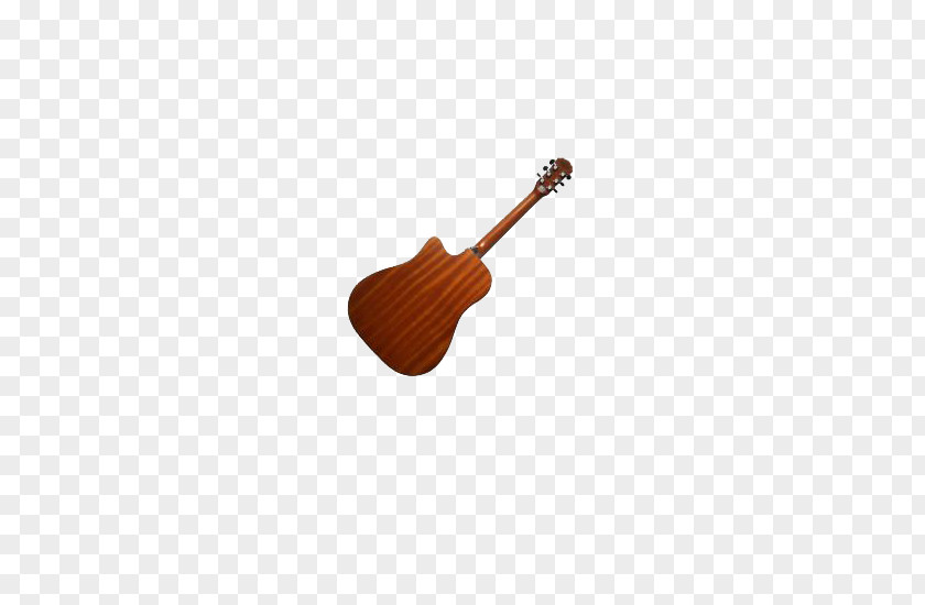 Brown Guitar Spoon PNG