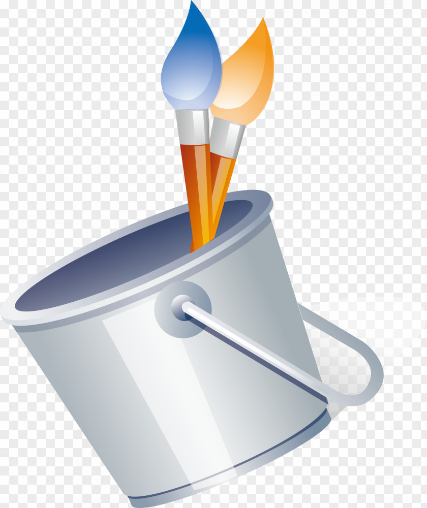 Bucket Decoration Design PNG