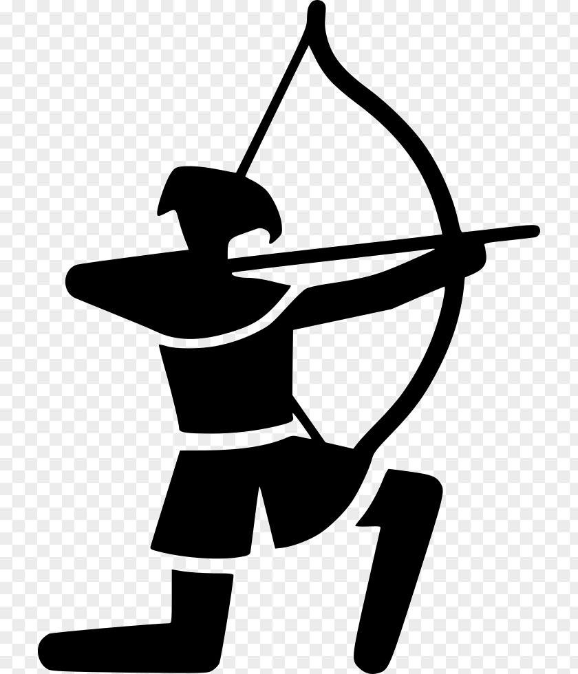 Coloring Book Solid Swinghit Bow And Arrow PNG