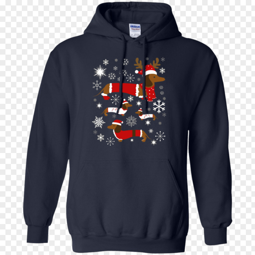 Dachshund And Flag Hoodie Long-sleeved T-shirt Sweater PNG
