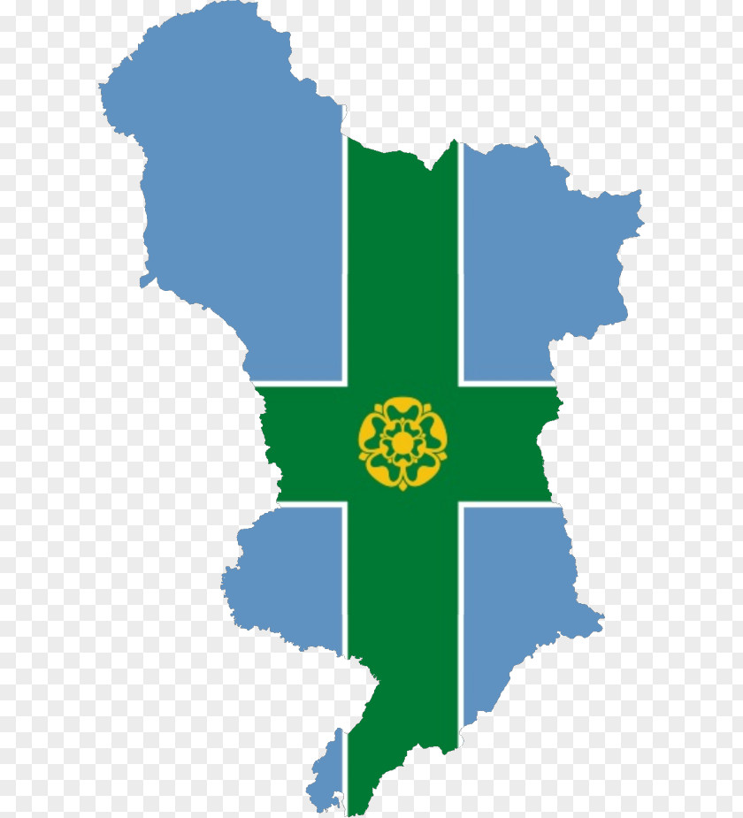 Flag Of Derbyshire Devon PNG