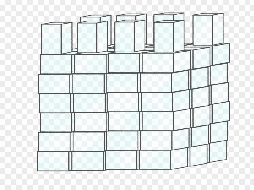 Ice Cubes Square Rectangle Structure Area PNG