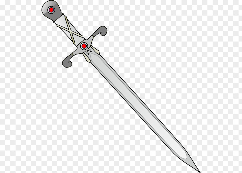 Sword Cliparts Knightly Middle Ages Clip Art PNG