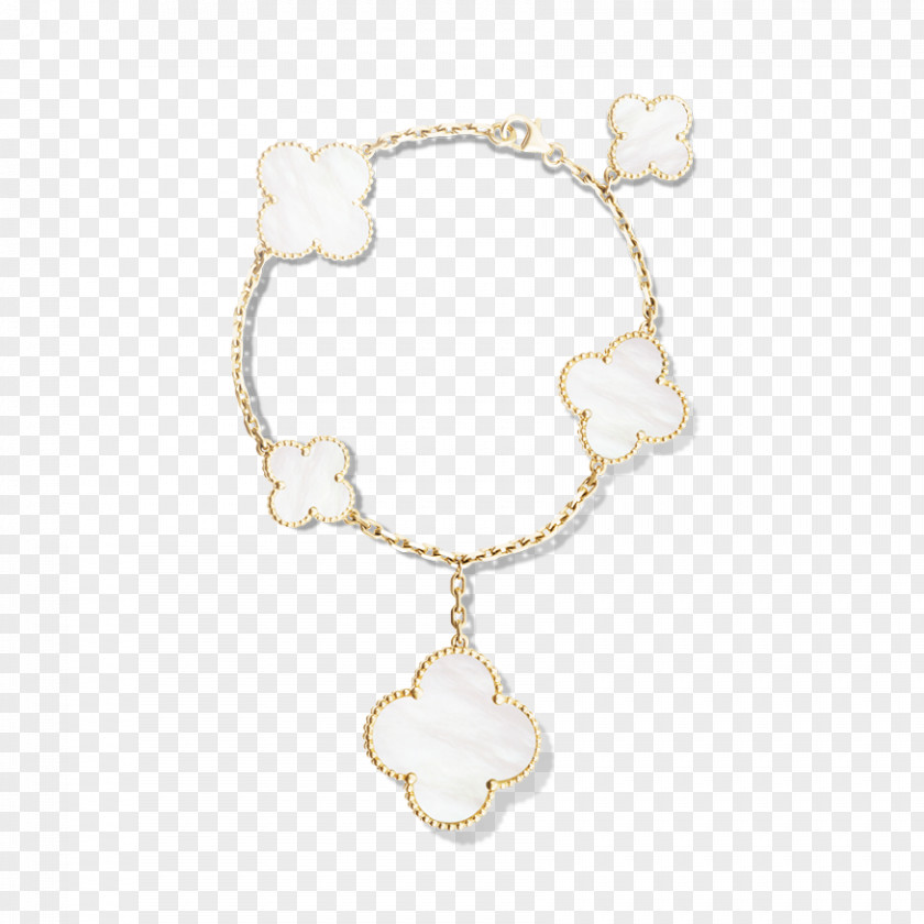 Van Cleef Necklace & Arpels Bracelet Watch Charms Pendants PNG