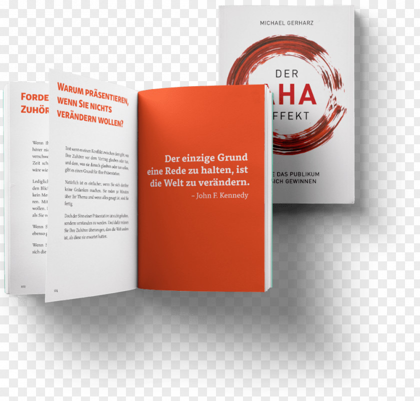 Book Der AHA-Effekt: Wie Sie Das Publikum Für Sich Gewinnen Eureka Effect Text Audience PNG