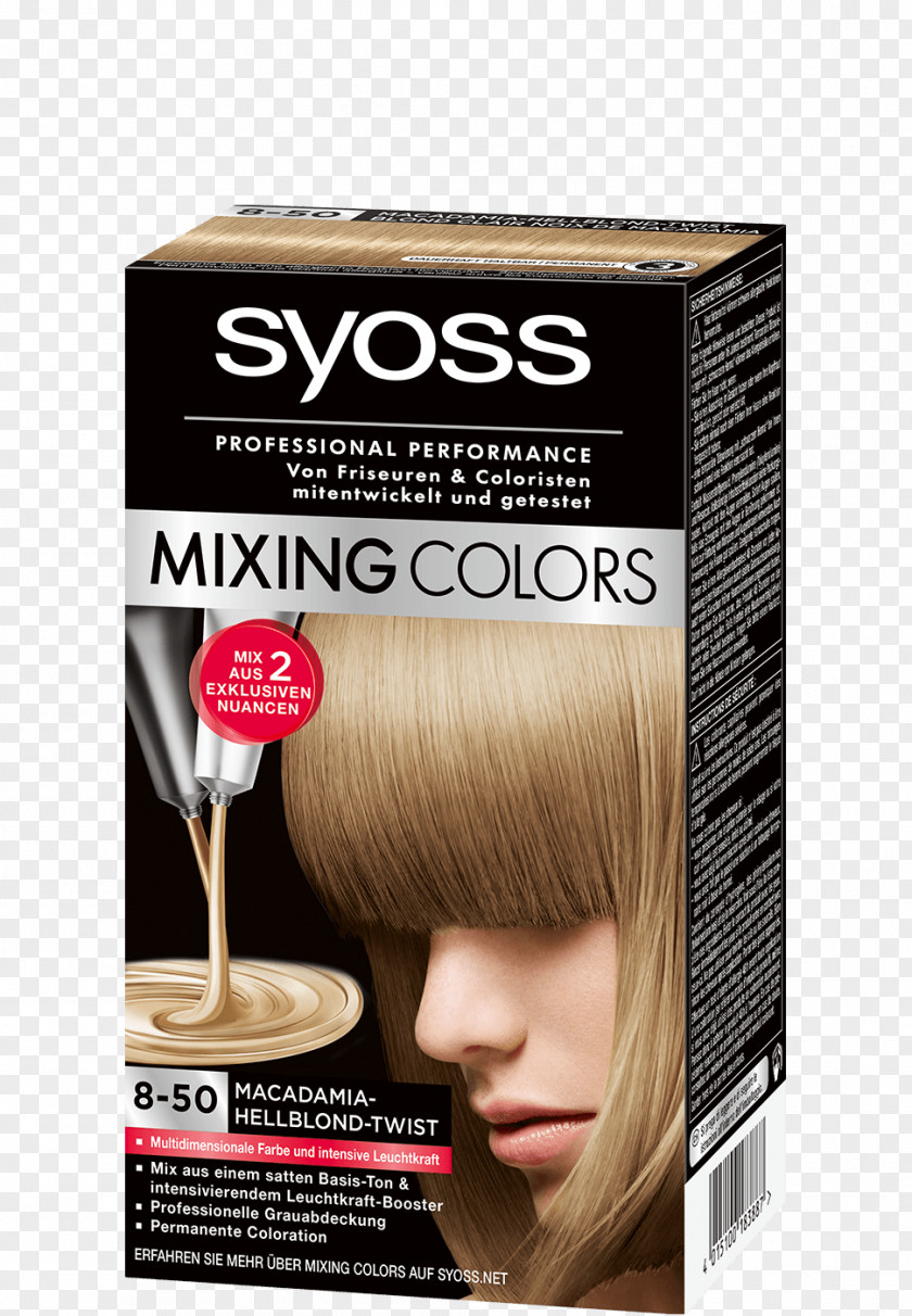 Color Mix Human Hair Coloring Blond Bob Cut PNG