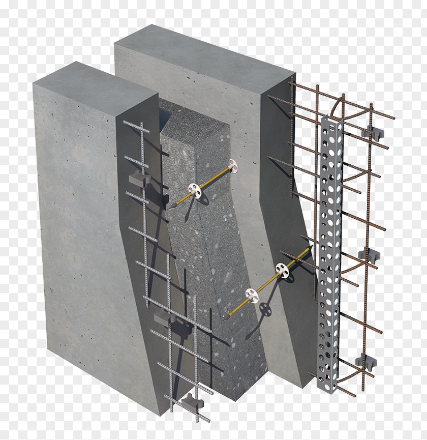 Concrete Wall Insulating Form Thermal Insulation Basement Masonry Unit PNG