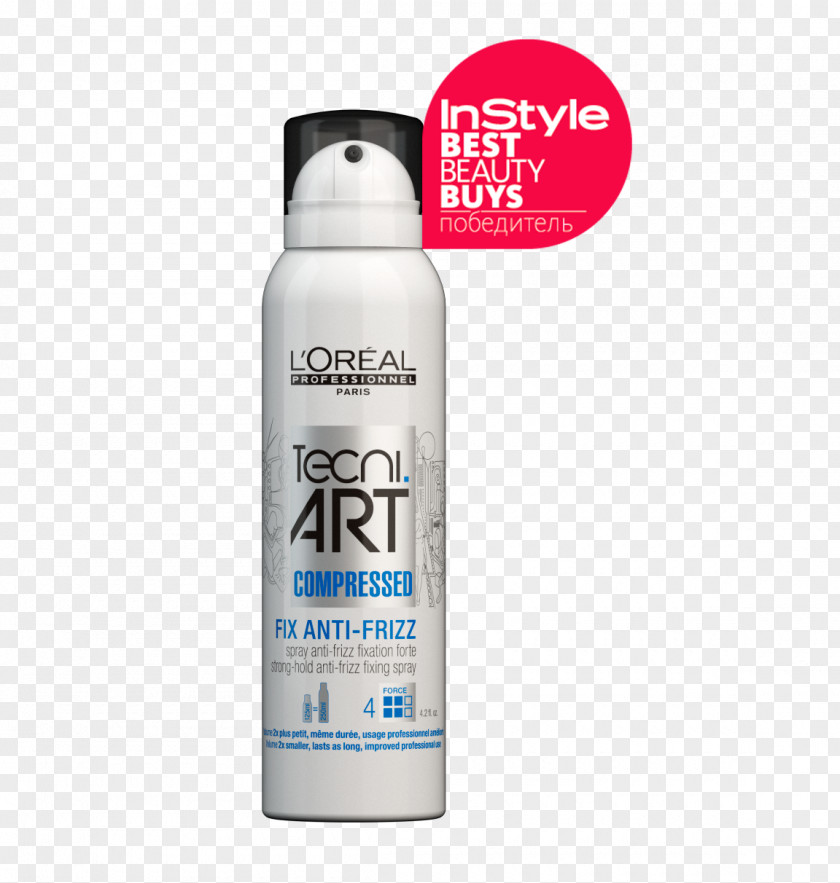 Hair L'Oreal Tecni.ART Fix Anti-Frizz Styling Products L'Oréal Professionnel Design Spray PNG