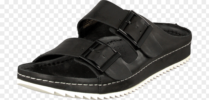Black Leather Shoes Slipper Sandal Shoe Clothing ECCO PNG