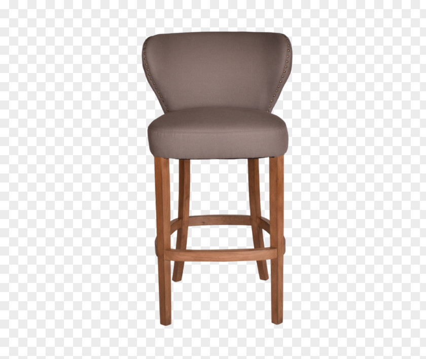 Buttoned Bar Stool Chair Furniture PNG