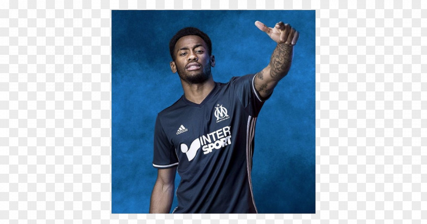 Footballeur Olympique De Marseille Football Player Athlete T-shirt Sport PNG