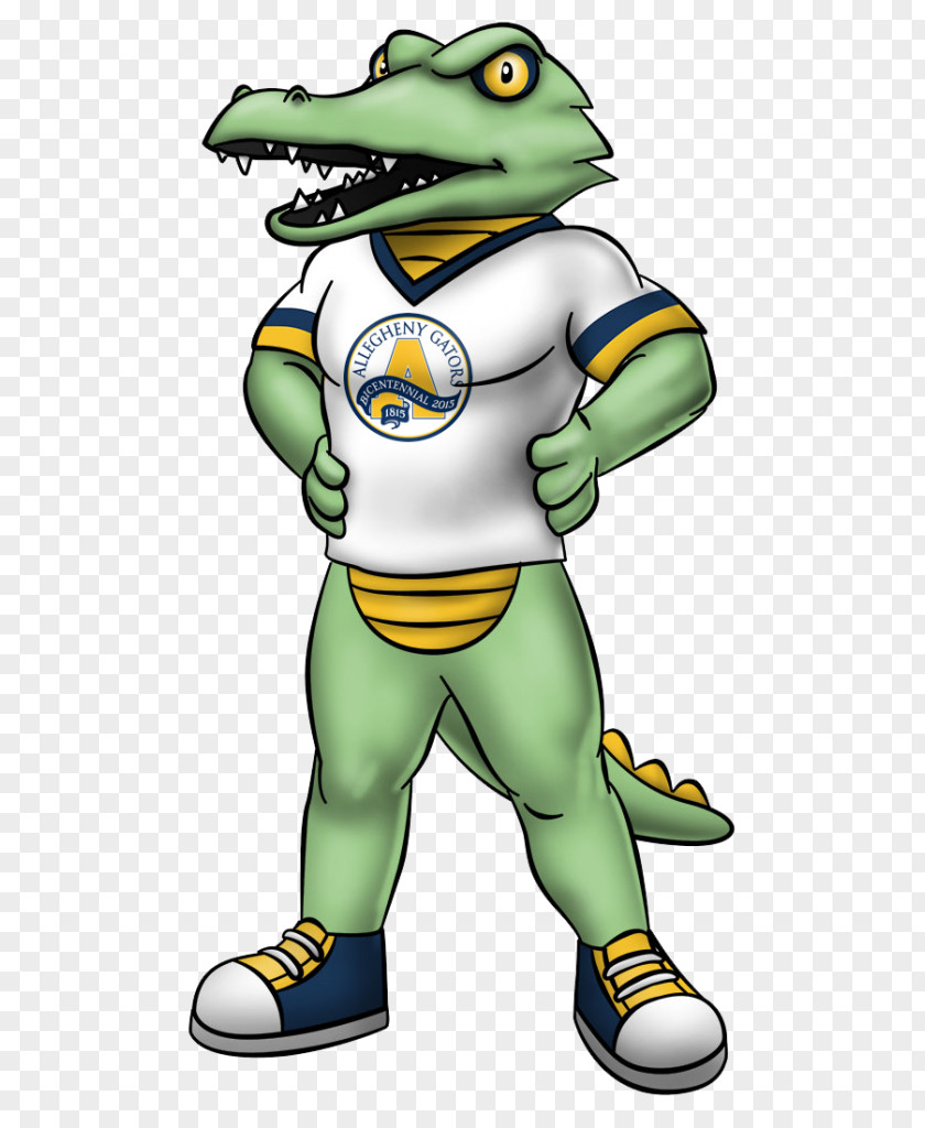 Gator Mascot Allegheny College Gators Men's Basketball Football University Of Florida PNG
