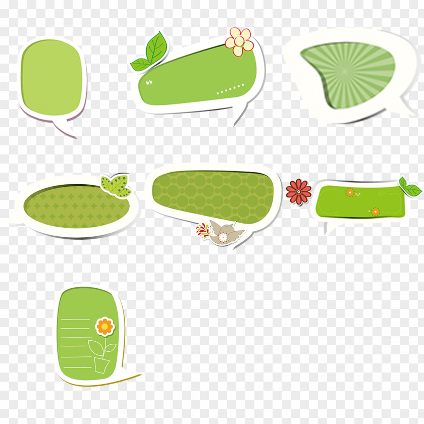 Green Micro Letter Bubbles WeChat Google Images PNG