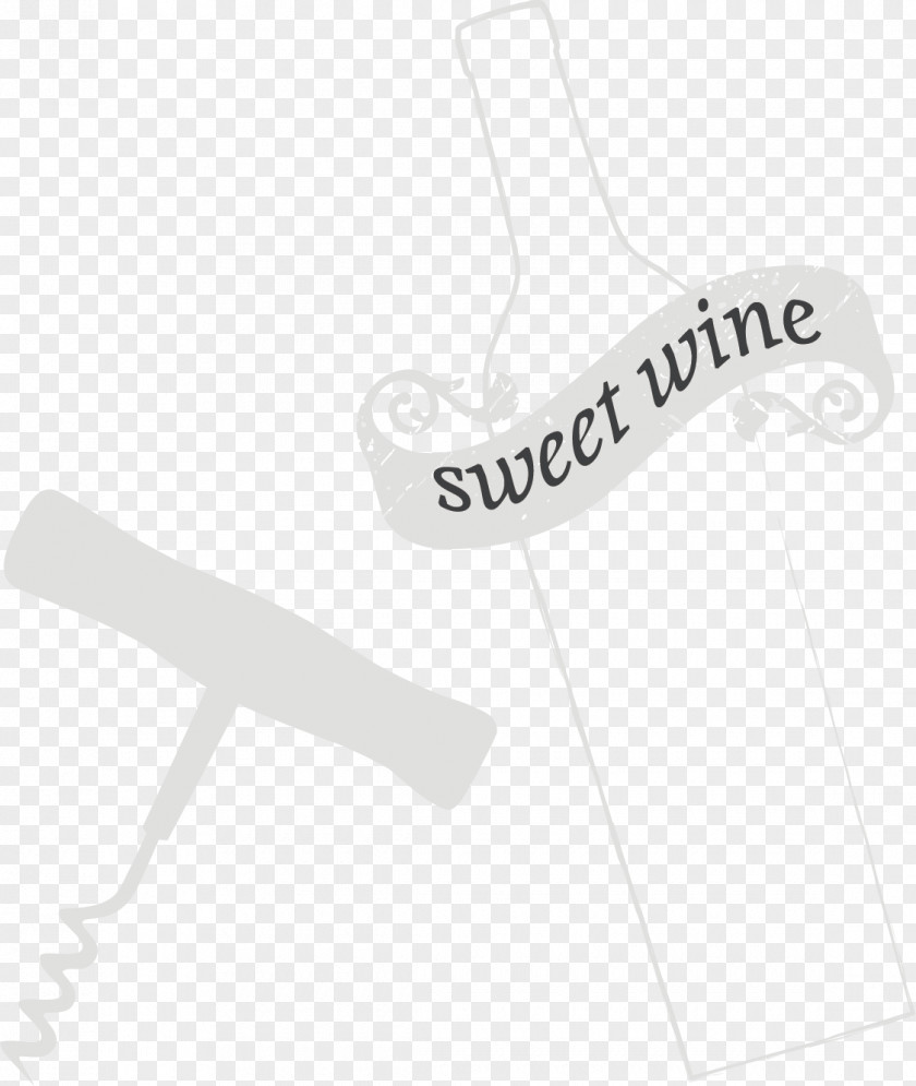 Vector Red Wine With Corkscrew White Brand Finger Material PNG