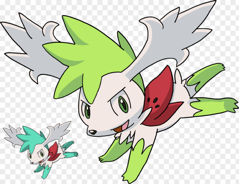 Pikachu Shaymin Pokémon FireRed And LeafGreen Image PNG