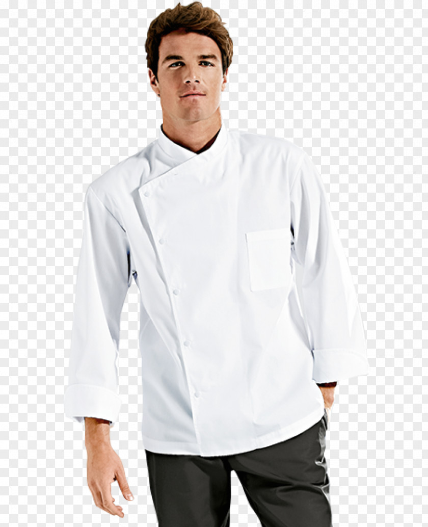 T-shirt Coat Chef's Uniform Jacket Sleeve PNG