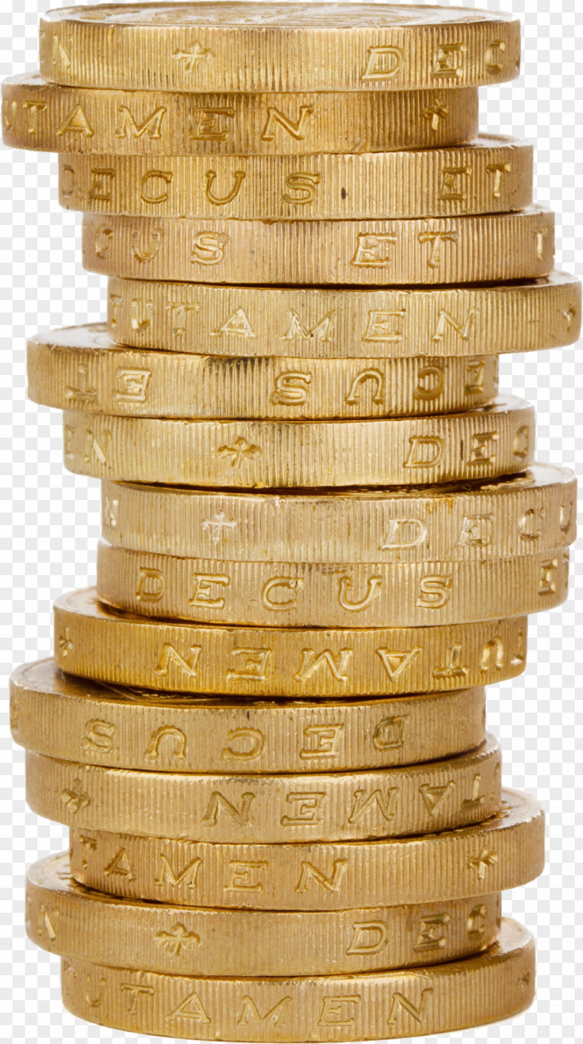 Financial Gold Coins Coin Money Finance PNG