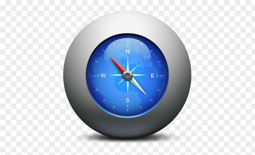 Safari Alarm Clock Sky Electric Blue Sphere PNG