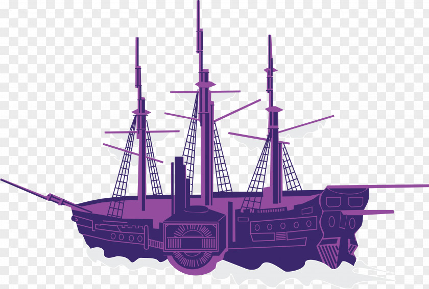 Ship Of The Line Brigantine Galleon First-rate Fluyt PNG