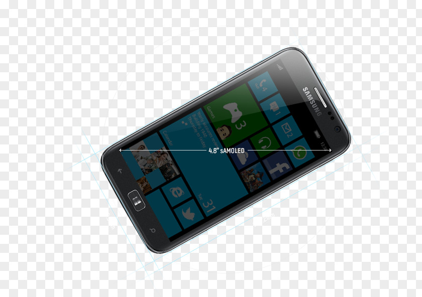 Smartphone Feature Phone Samsung Ativ S PNG