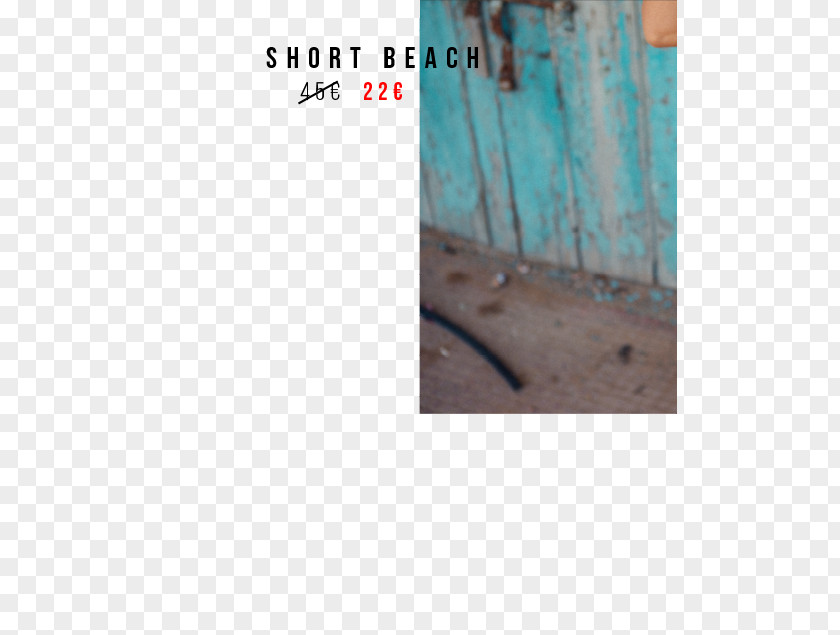 Beach Short Floor Angle Turquoise Font PNG
