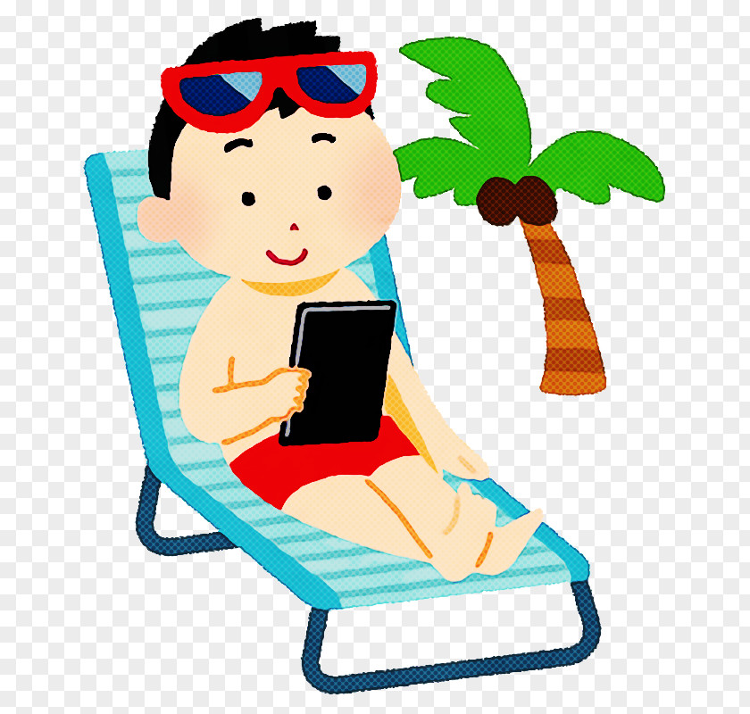 Beach Tablet Summer Vacation PNG