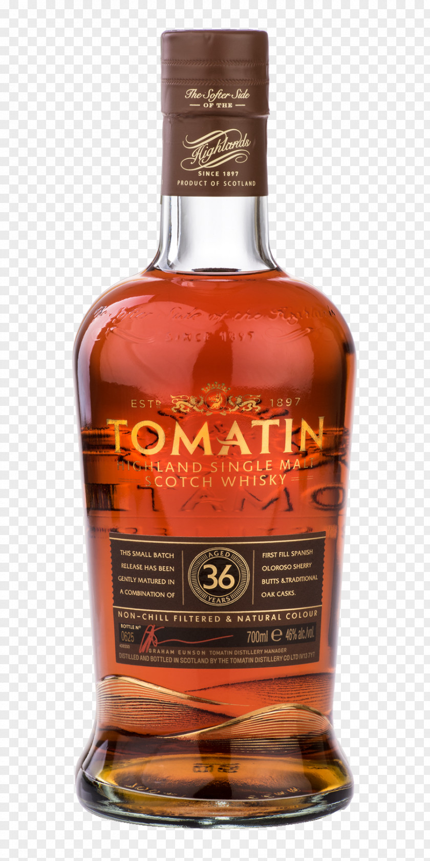 Gold Cask Tennessee Whiskey Scotch Whisky Tomatin Single Malt PNG