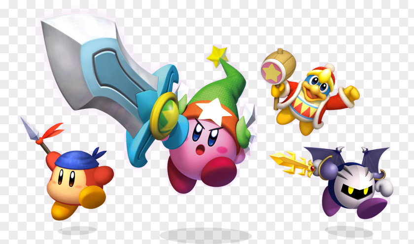 Kirby's Return To Dream Land Adventure Wii U 2 PNG