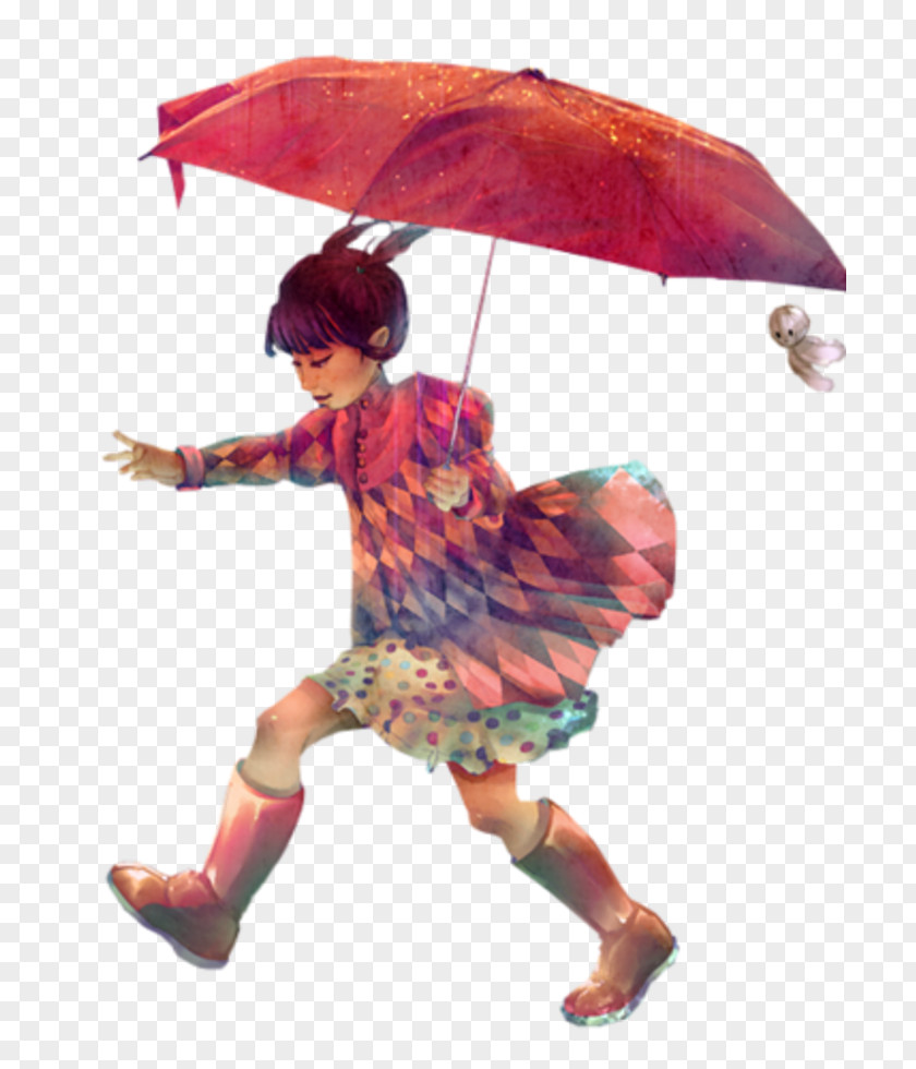 Umbrella Child Clip Art PNG