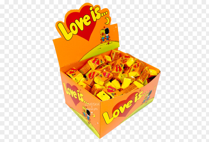 Chewing Gum Love Is... Candy Pineapple PNG