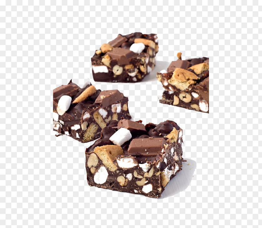 Chocolate Candy Fudge Rocky Road Muffin Smore Brownie PNG