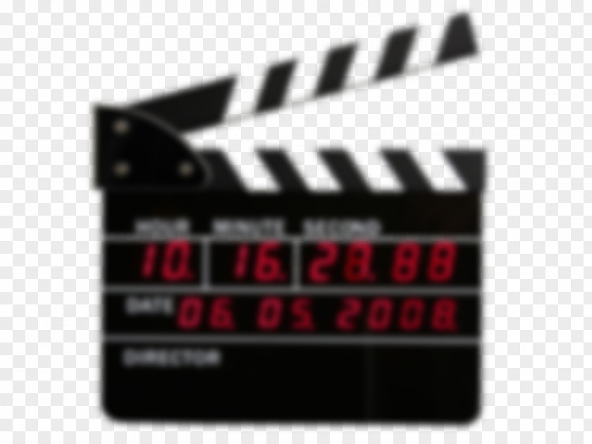 Hollywood Clapperboard Film Director Alarm Clocks PNG