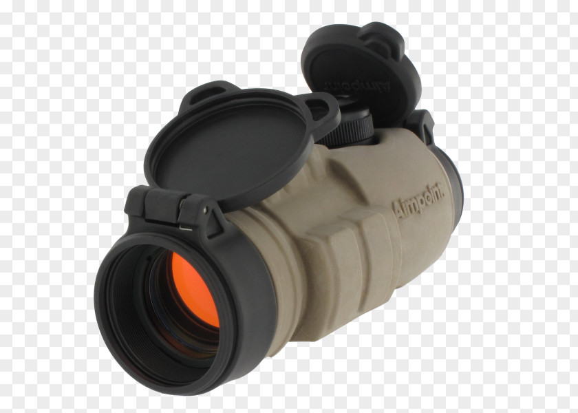 Military Aimpoint AB Monocular CompM2 Reflector Sight Red Dot PNG