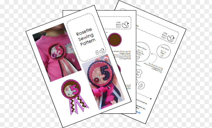 Design Finger Puppet Paper Sewing Pattern PNG