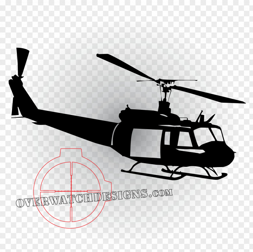 Helicopter Bell UH-1 Iroquois Rotor Huey Family Utility PNG