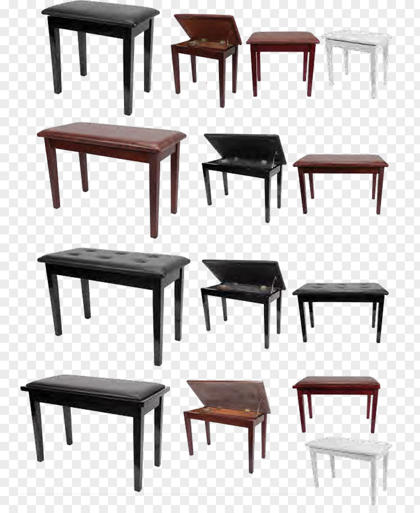 Piano Stool Table Furniture Bench Chair PNG