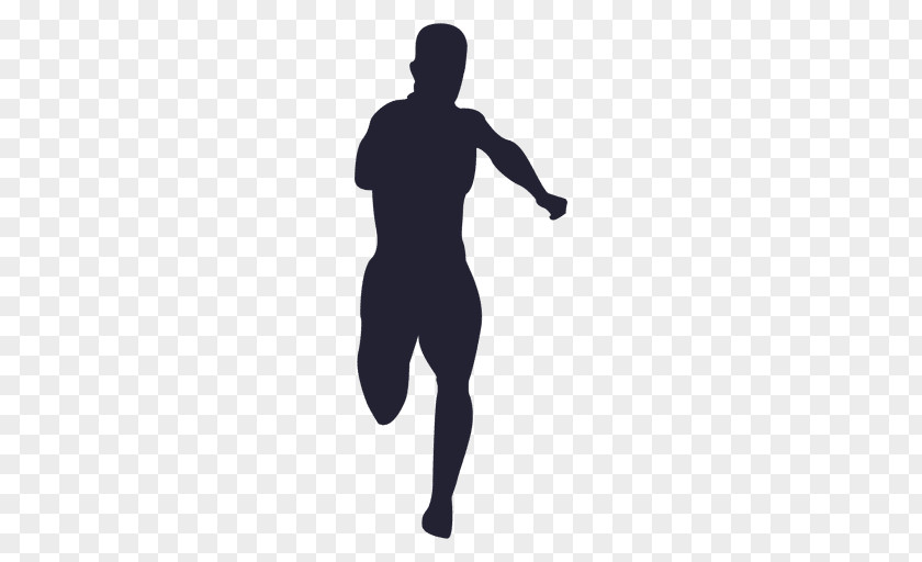 Runner Silhouette Clip Art PNG