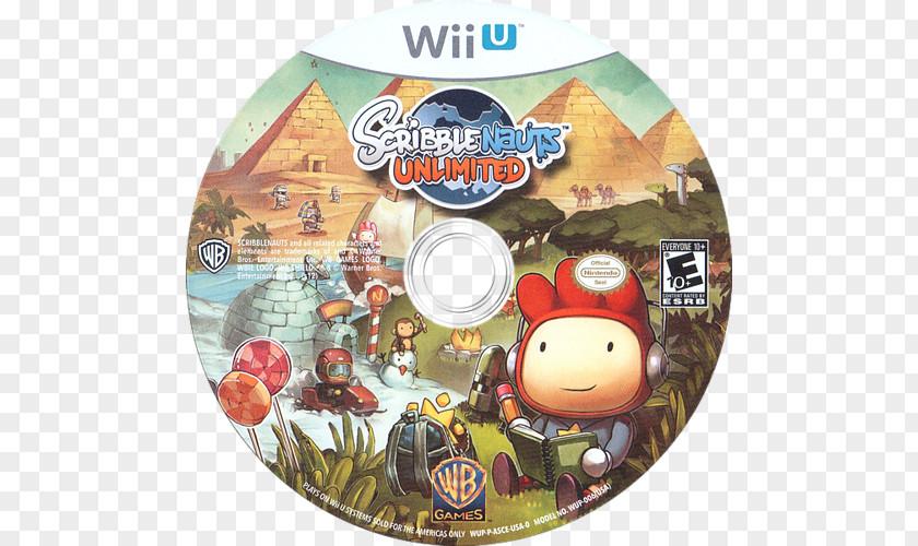 Scribblenauts Unlimited Wii U Video Game PNG