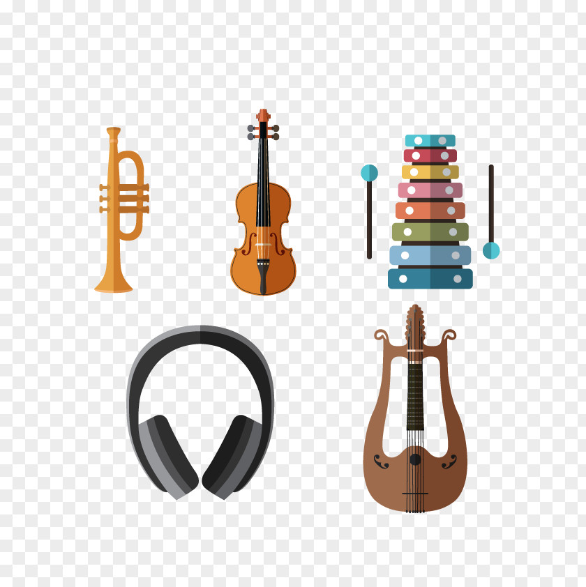 Violin Headset Drums Microphone Musical Instrument Saxophone PNG