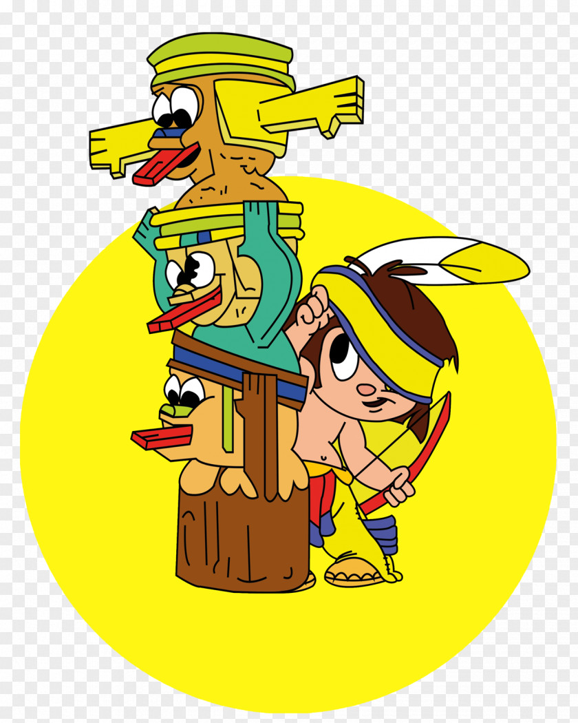 Wigwam Animator Character Clip Art PNG