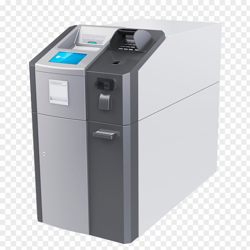 Bank Teller Assist Unit Cash Recycling Automated Machine PNG