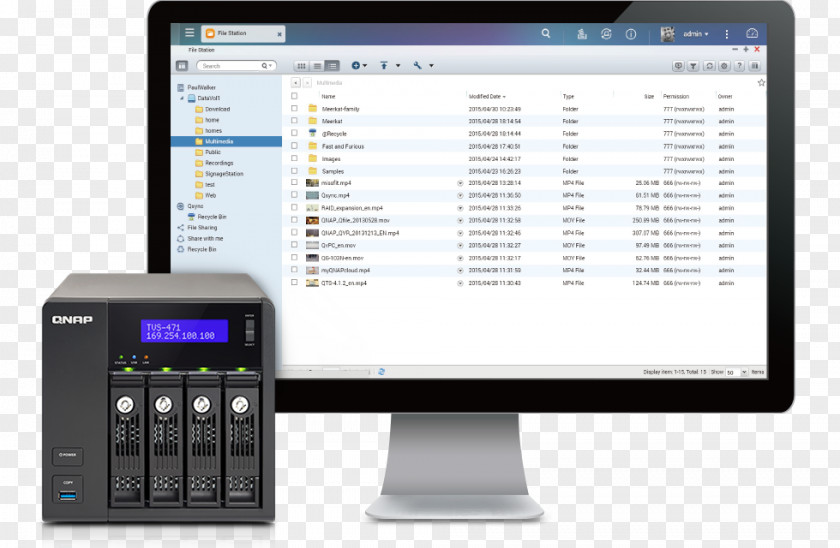 Computer Monitors Network Storage Systems QNAP Systems, Inc. Software Plex PNG