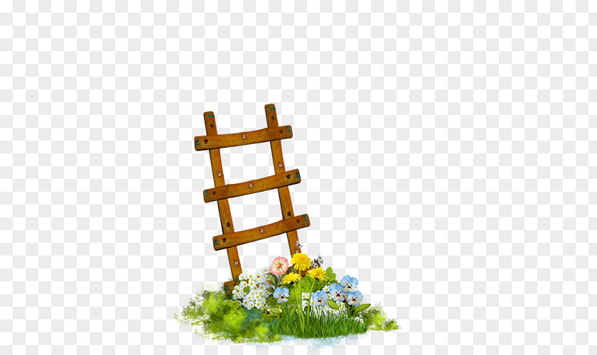 Decorative Ladder Stairs Clip Art PNG