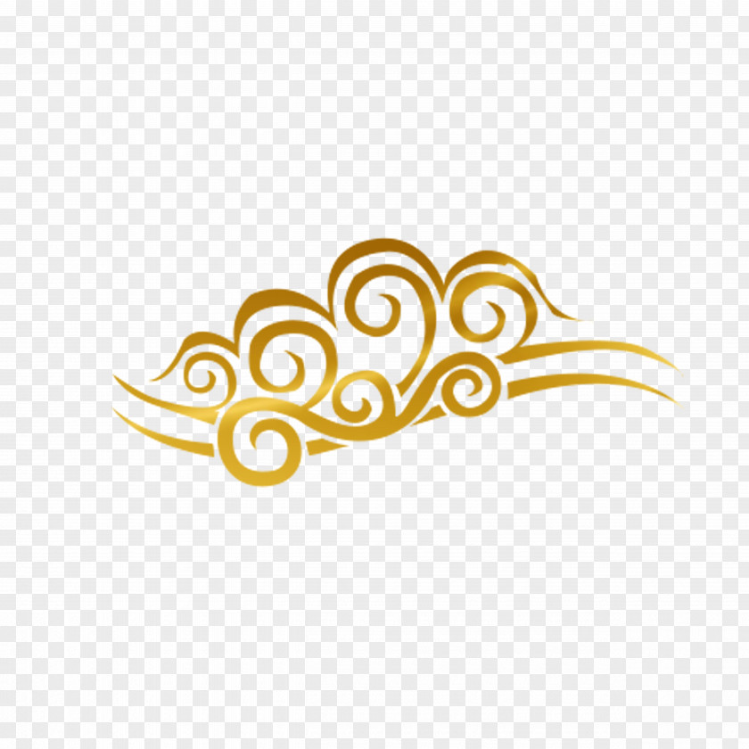 Golden Water Digital Watermarking PNG